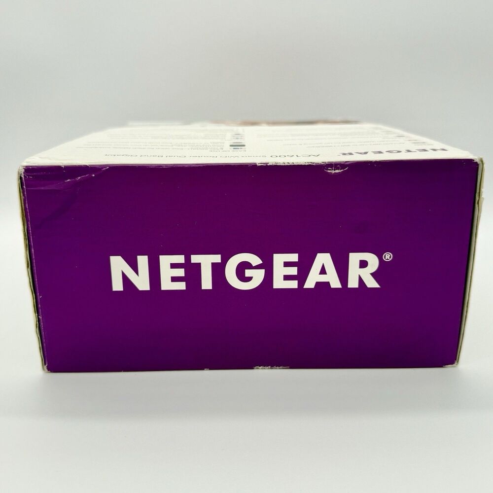 NETGEAR AC1600 Smart Wi-Fi Router Dual Band Gigabit R6260-100NAS NEW Open Box - Picture 5 of 9